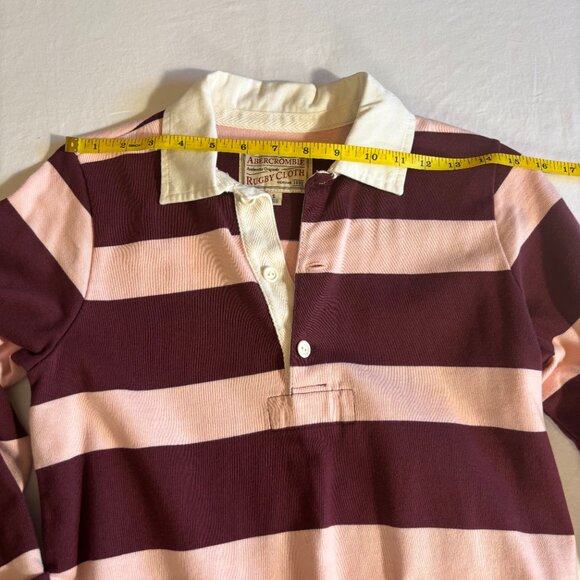 Abercrombie & Fitch Striped Rugby Shirt Dress - Size Small - Picture 5 of 9